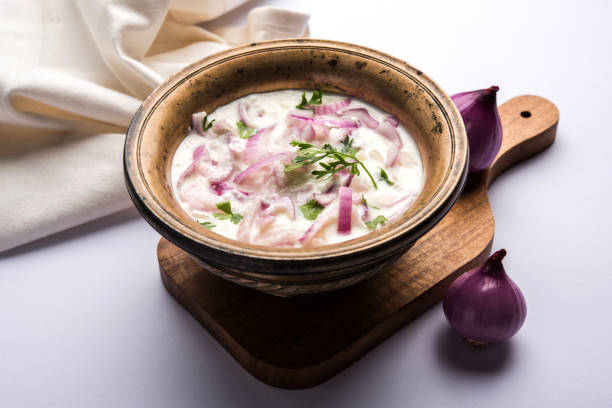 istock Onion Raita or Salad or Pyaj or Kanda Koshimbir 881384040