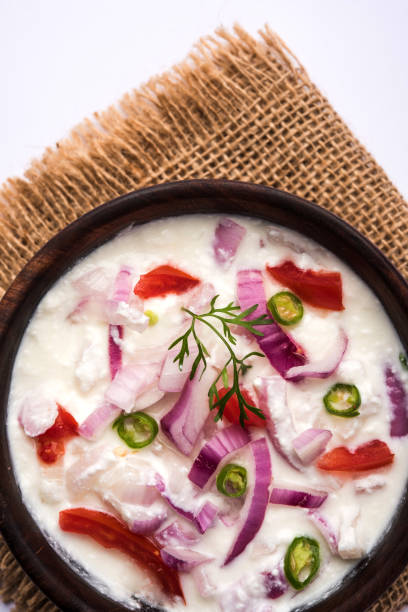 istock Onion Raita or Salad or Pyaj or Kanda Koshimbir 881384226