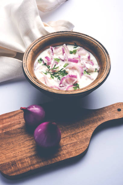 istock Onion Raita or Salad or Pyaj or Kanda Koshimbir 881384756