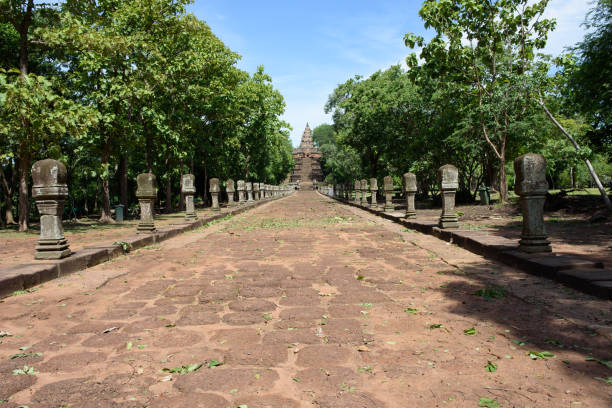 istock Prasat Phanom Rung, an ancient Khmer-style temple complex in Buriram Province, Thailand 881384768