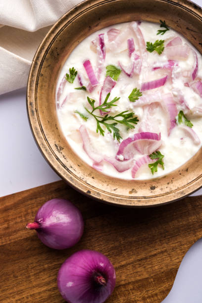 istock Onion Raita or Salad or Pyaj or Kanda Koshimbir 881386938