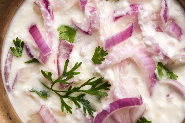 istock Onion Raita or Salad or Pyaj or Kanda Koshimbir 881387424