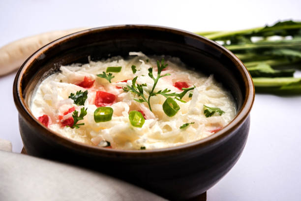istock Radish or Moolie Raita / Salad / Koshimbir 881400326