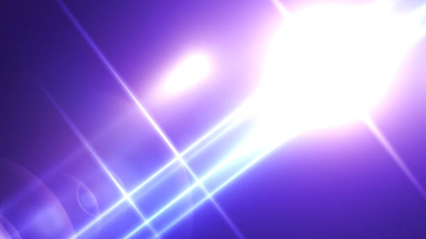 istock Digital lens Flare Light , light leaks , Abstract overlays background. 881419424