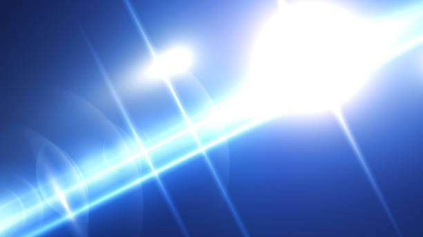 istock Digital lens Flare Light , light leaks , Abstract overlays background. 881421368