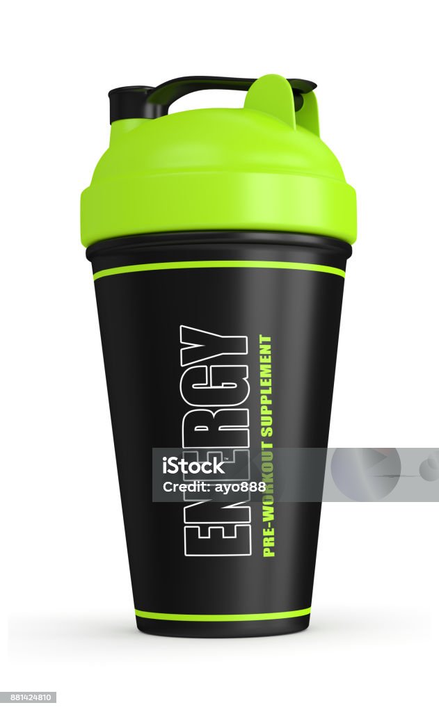 3d Render Of Preworkout Shaker Over White Stock Photo - Download Image Now  - Exercising, Rocket Booster, Amino Acid - iStock