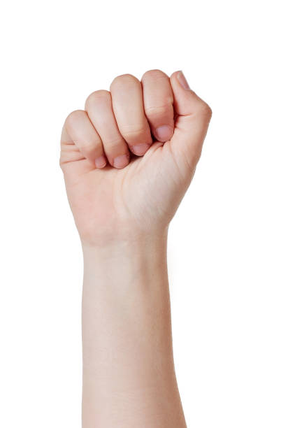 istock Clenched fist seen from the front 881425174