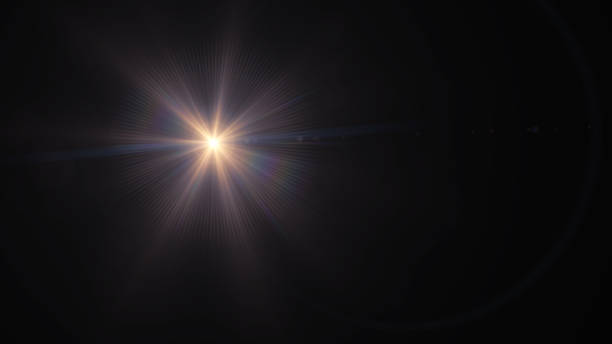 istock Digital lens Flare Light , light leaks , Abstract overlays background. 881425300