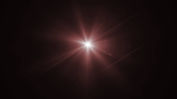 istock Digital lens Flare Light , light leaks , Abstract overlays background. 881429832