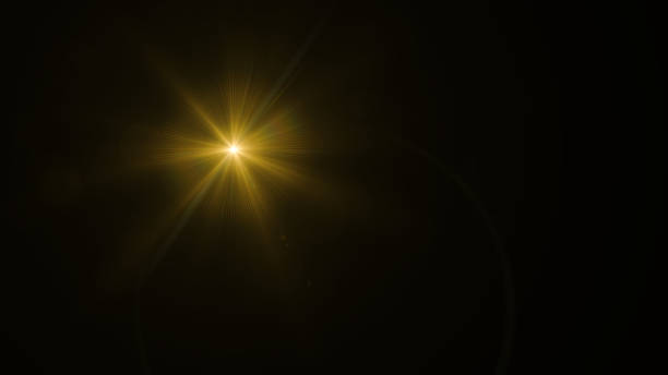 istock Digital lens Flare Light , light leaks , Abstract overlays background. 881430008