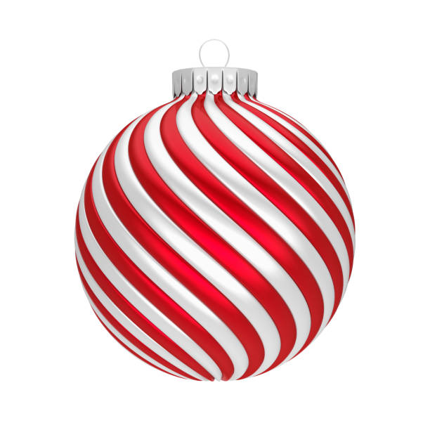 istock Red Christmas Ball Isolated 881430080