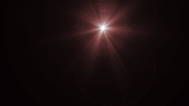 istock Digital lens Flare Light , light leaks , Abstract overlays background. 881430102
