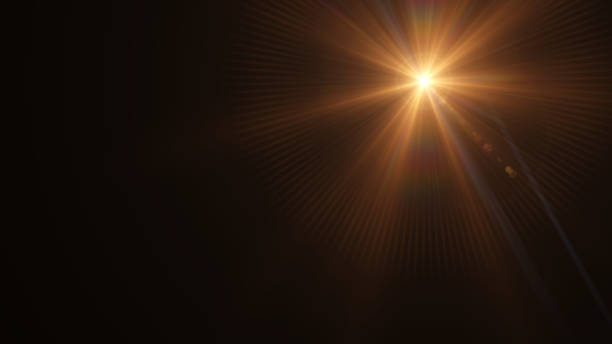 istock Digital lens Flare Light , light leaks , Abstract overlays background. 881432690