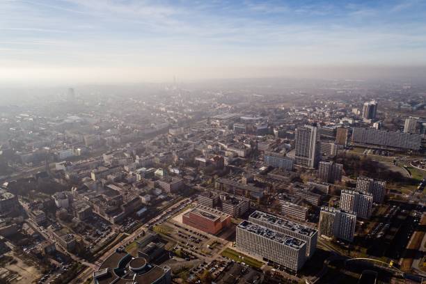 istock Smog and air pollution in Katowice 881440156