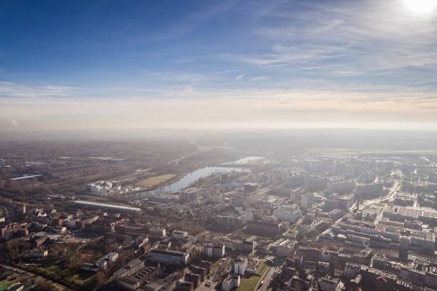 istock Smog and air pollution in Katowice 881442824