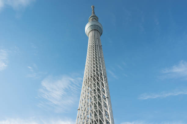 tokyo sky tree - sky tree audio photos et images de collection