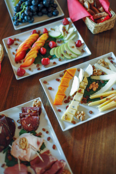 istock Variation of Selective Cheese on Plate  With Dry  Fruits 881470792