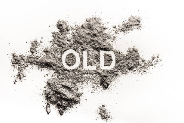 istock Old word as past, history, age or death 881481058