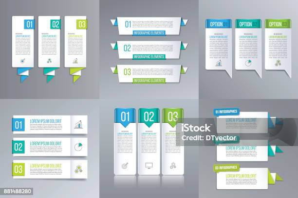 Infographics Set Business And Design Vector Elements Stock Illustration - Download Image Now