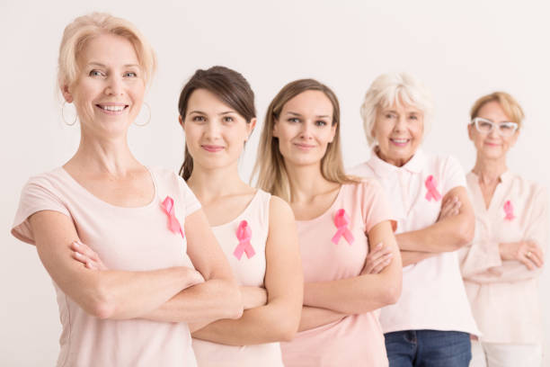 istock Breast cancer charity concept 881493408