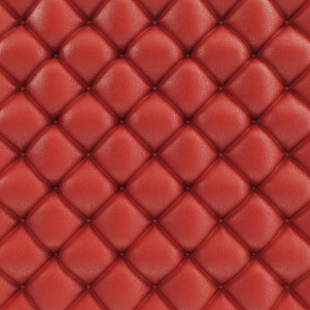 istock 3D illustration leather sofa texture. Luxurious texture of red-colored leather upholstery. Leather Upholstery Sofa Background. 881503352