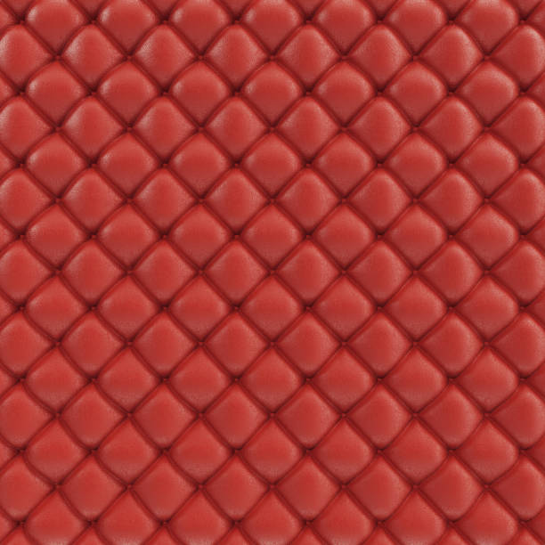 istock 3D illustration leather sofa texture. Luxurious texture of red-colored leather upholstery. Leather Upholstery Sofa Background. 881503356