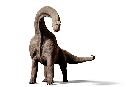huge dinosaur from the Jurassic era