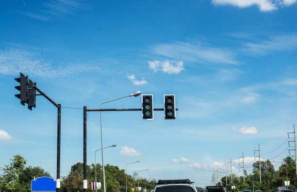 istock Stop waiting for red lights in traffic 881511606