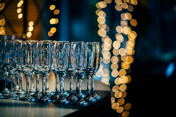 istock Luxury Table setting for party, Christmas, holidays and weddings. 881519518