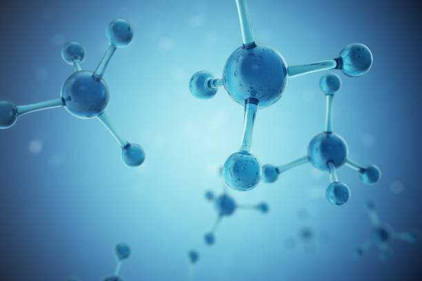 istock 3D illustration Atoms structure. Science or medical background with molecules and atoms. Medical background for banner or flyer. Structure at the atomic level 881524920