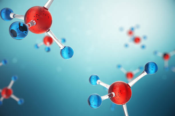 istock 3D illustration molecules. Atoms bacgkround. Medical background for banner or flyer. Molecular structure at the atomic level. 881524942