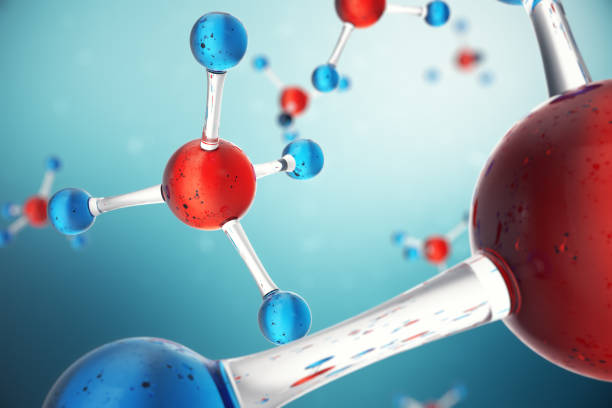 istock 3D illustration molecules. Atoms bacgkround. Medical background for banner or flyer. Molecular structure at the atomic level. 881524952