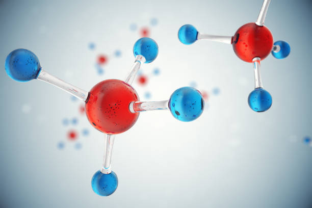 istock 3D illustration molecules. Atoms bacgkround. Medical background for banner or flyer. Molecular structure at the atomic level. 881524964