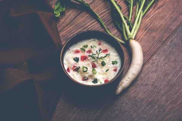 istock Radish or Moolie Raita / Salad / Koshimbir 881556108