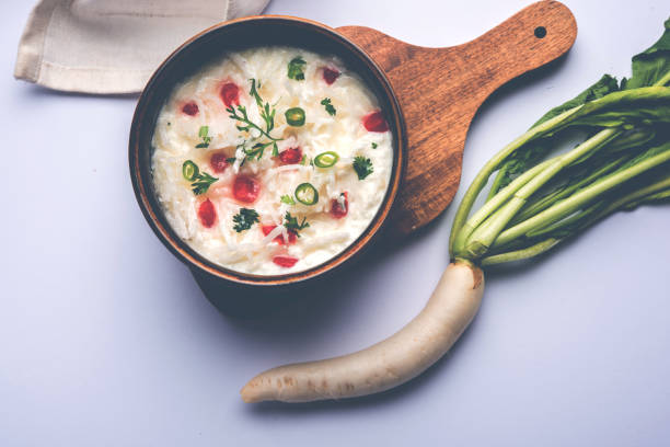 istock Radish or Moolie Raita / Salad / Koshimbir 881556440