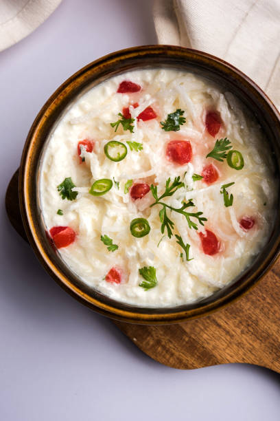 istock Radish or Moolie Raita / Salad / Koshimbir 881562312