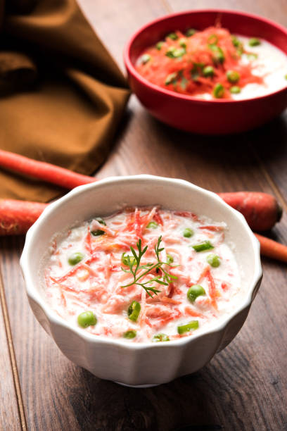 istock Gajar or Carrot Raita / Koshimbir / Salad 881578662