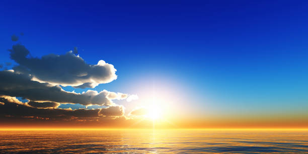 istock beautifully sunset over ocean 881604746