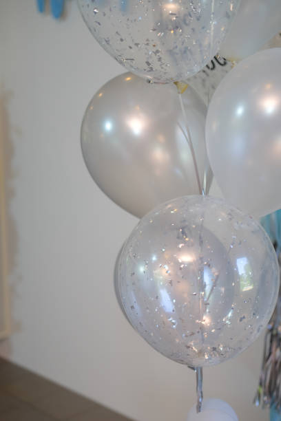 istock Transparent balloons decoration in wedding or any event 881619978