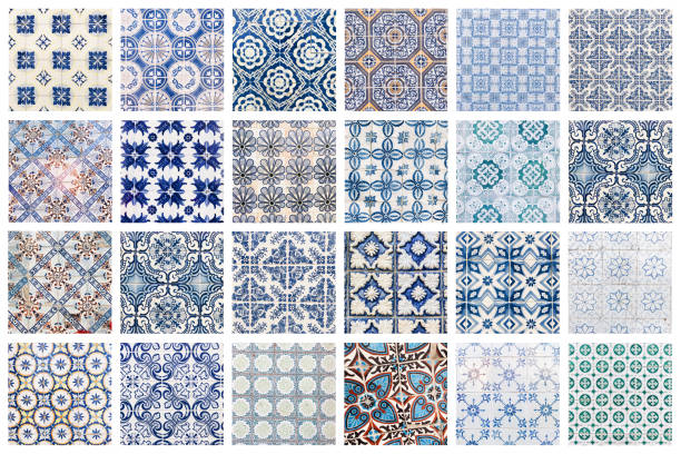 istock Collage of portuguese tiles 881629816