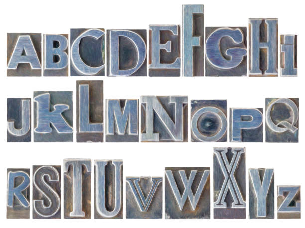 istock alphabet  set in mixed metal type 881635148