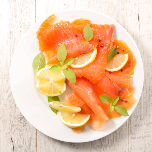 istock smoked salmon slices 881644780