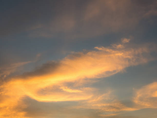 istock Background image of the sky with clouds in the evening. 881654984