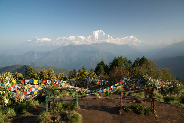 istock View from Poon Hill on Dhaulagiri mountain 881659882
