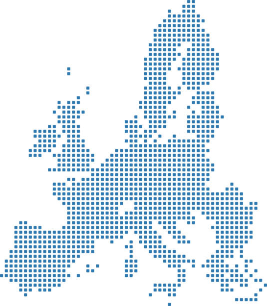 ilustraciones, imágenes clip art, dibujos animados e iconos de stock de mapa puntos de la unión europea. puntos del mapa de la unión europea. pixelado muy detallada ilustración de esquema unión europea mapa vectorial en fondo azul - españa suecia