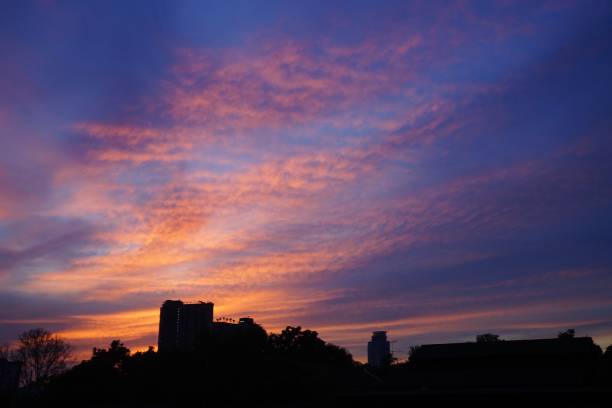 istock Beautiful sky after sunset 881687226