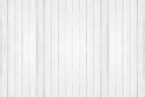 texture della parete in legno naturale bianco e sfondo senza cuciture, legno bianco superficie vuota per il design - asse del parquet foto e immagini stock