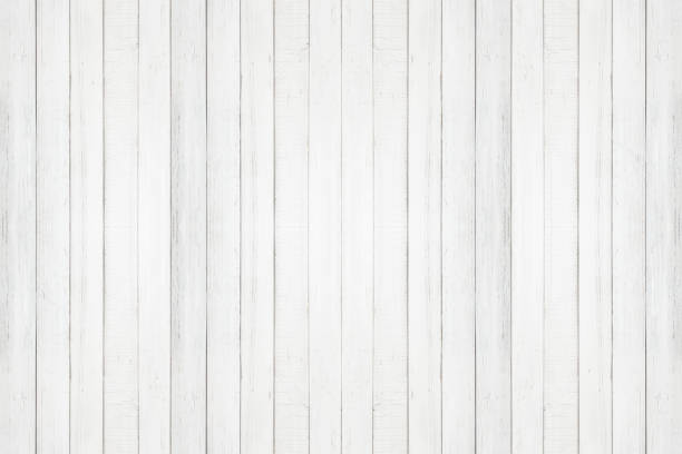 istock white natural wood wall texture and background seamless,Empty surface white wooden for design 881693640