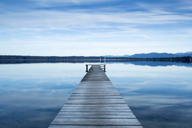 istock Jetty at lake Starnberger See in Bavaria, Germany 881703104