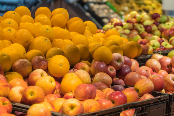 istock Fruit department in the supermarket 881706292